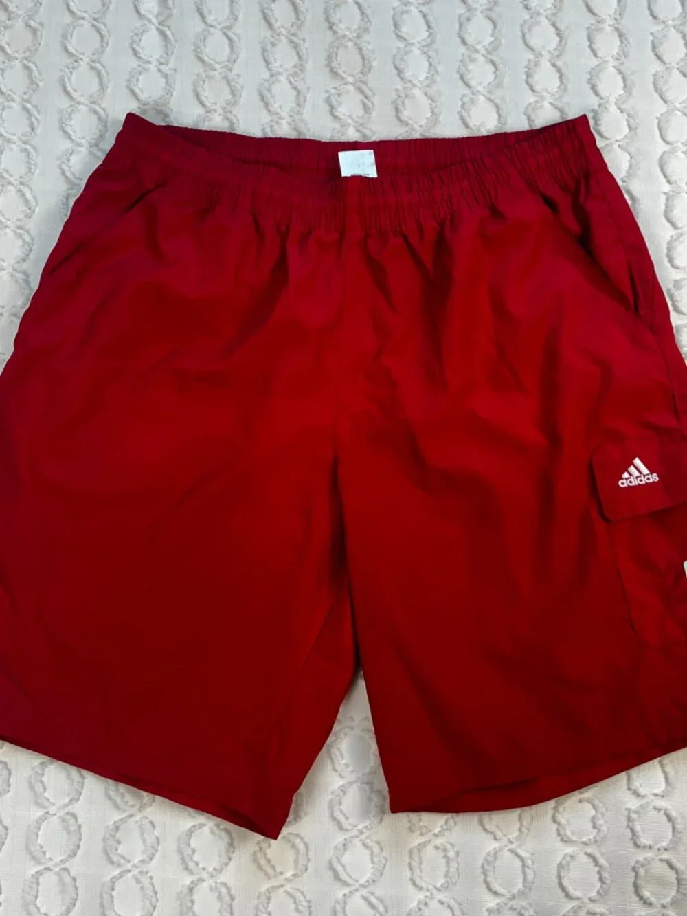 Adidas Men's Basketball Shorts Lot of 4 Athletic Sports Red Blue Orange Yellow